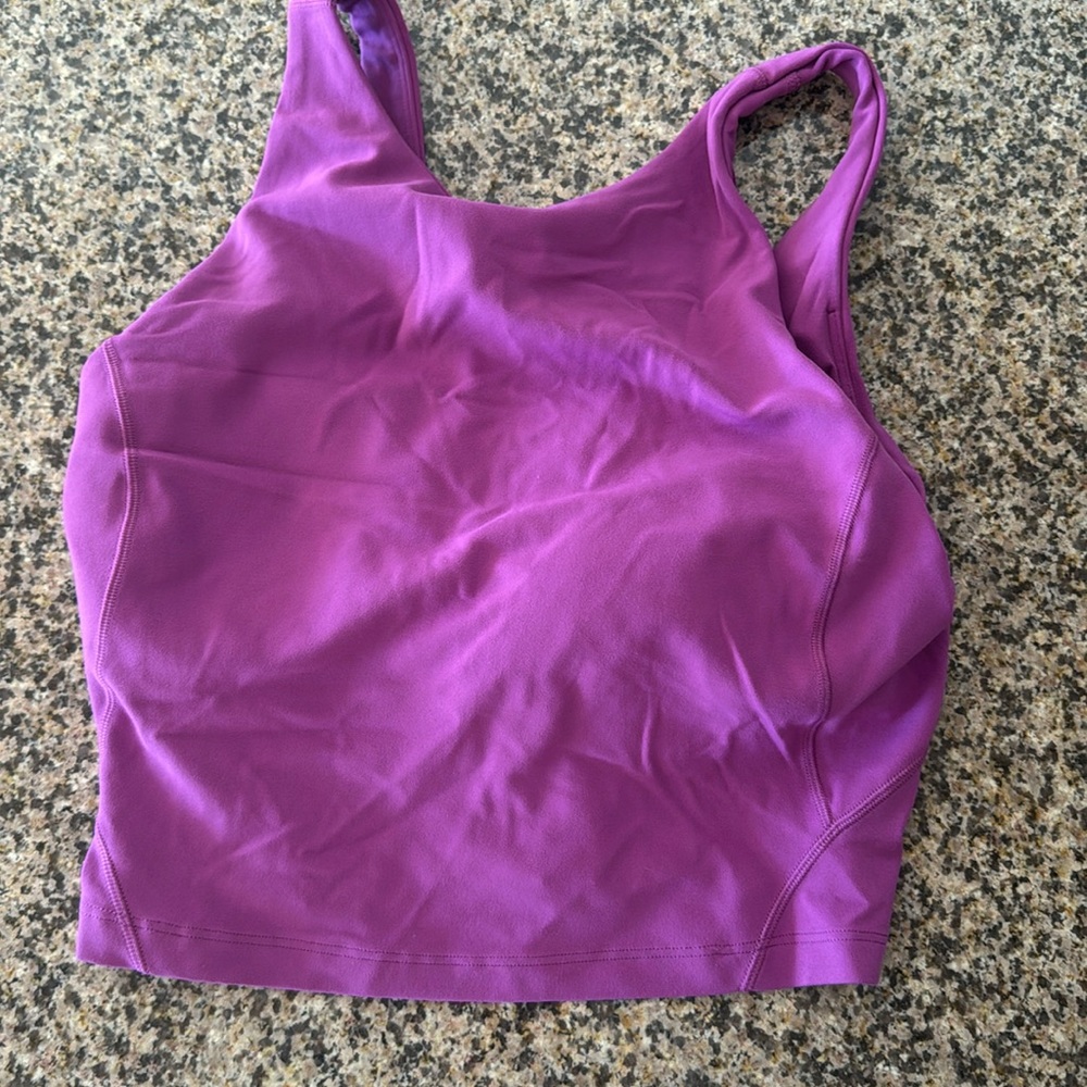 Lululemon Align High-Neck Tank Top Vivid Plum Size 4 NWOT